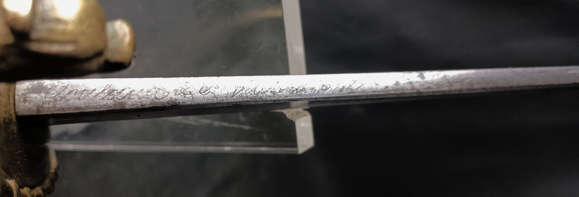sabre d'officier de marine 1837 lame de couleaux entreprise 