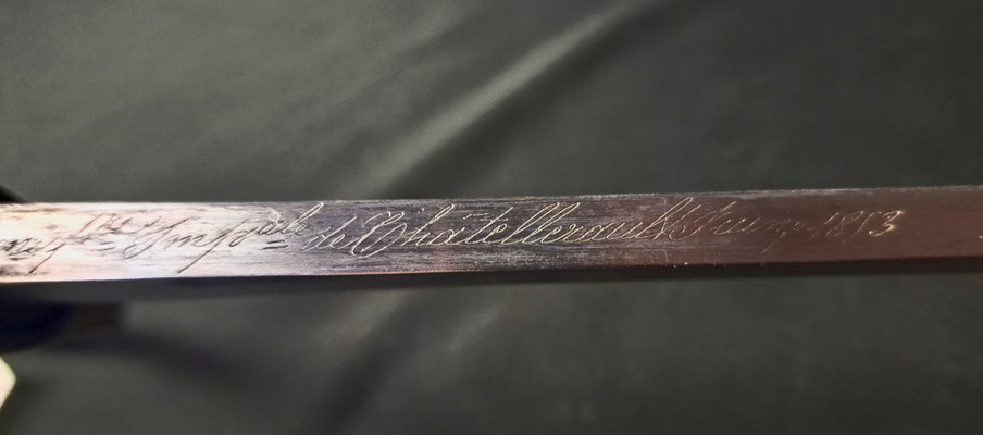Sabre modèle 1829 de canonnier monté