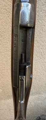 fusil chassepot vue de la percussion 
