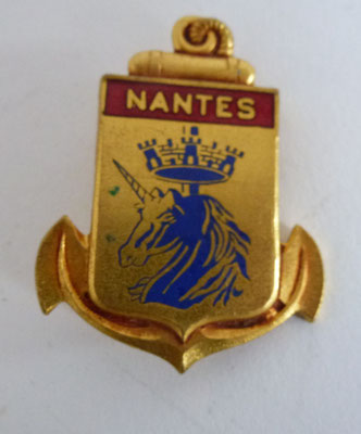 insigne messageries maritimes Nantes .augis lyon 28