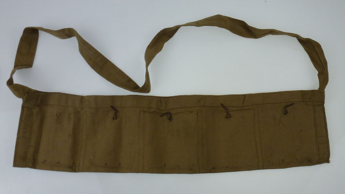 bandoleer anglais WW2