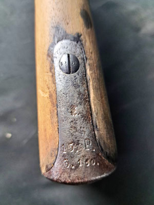 bois de fusil mauser modèle 1871 de chasseur 
