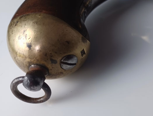pistolet de marine mle 1837 calotte poinçonée M 