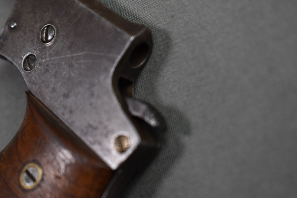 pistolet remington vest pocket 22 un coup.