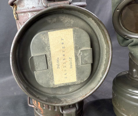 boitier masque à gaz allemand ww2