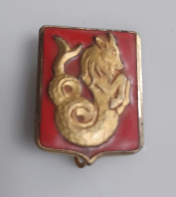 insigne marine la capricieuse aviso drageur. drago paris TBE .10 euros