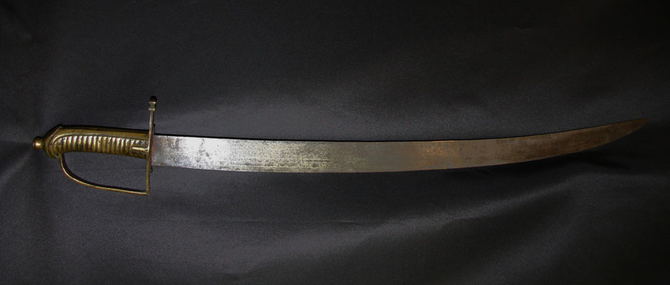 sabre briquet sous officier revolutionnaire poignée bronze .