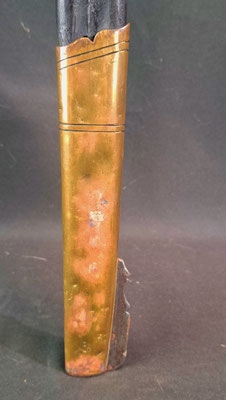 sabre d'officier de maréchaussée modèle 1787 ancien regime details de la bouterolle 
