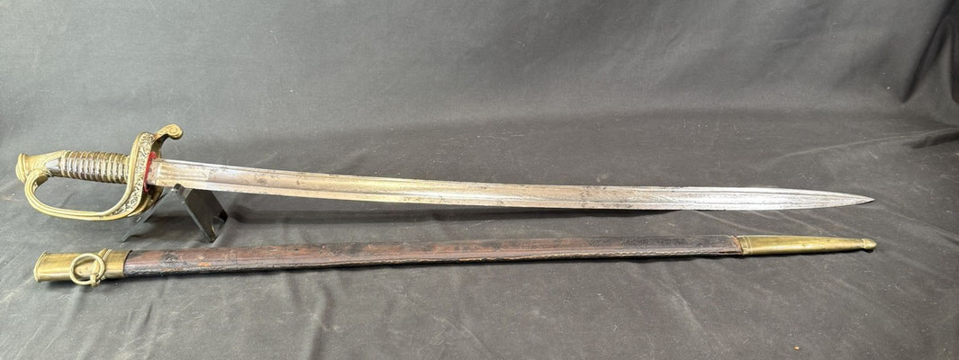 sabre officier d'infanterie mle 1845