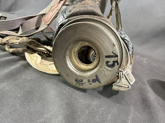 cartouche masque à gaz allemand ww2 modèle transition