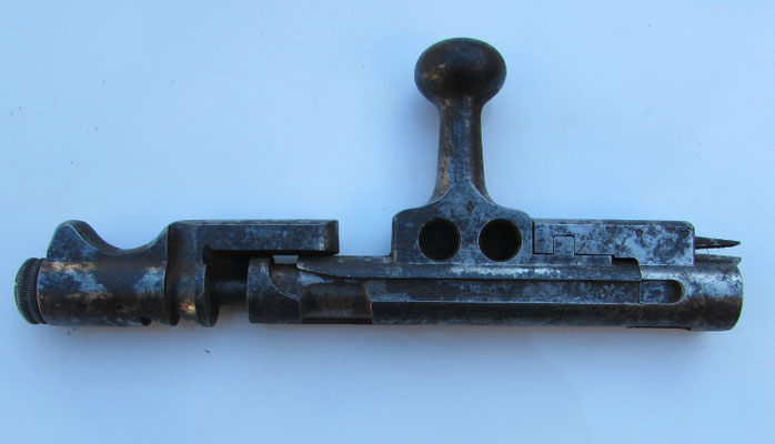 culasse de  fusil kropatscheck 1884 à nettoyer