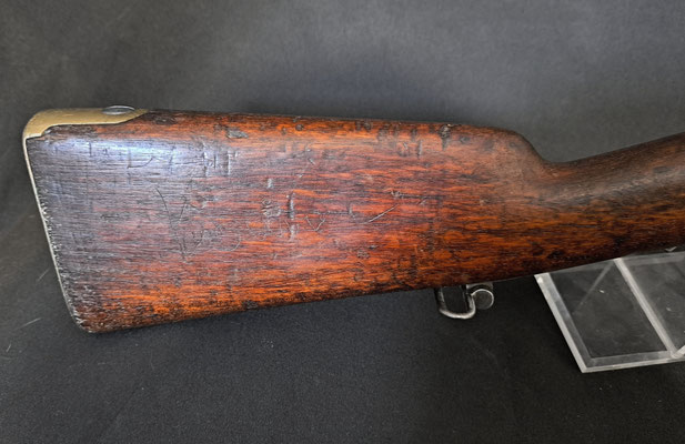 mousqueton modèle 1825 t bis garnitures laiton et fer 