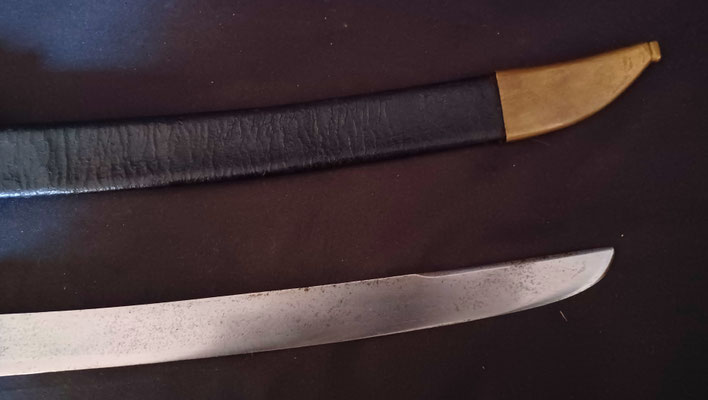 glaive modéle 1843 italie vue de la lame 