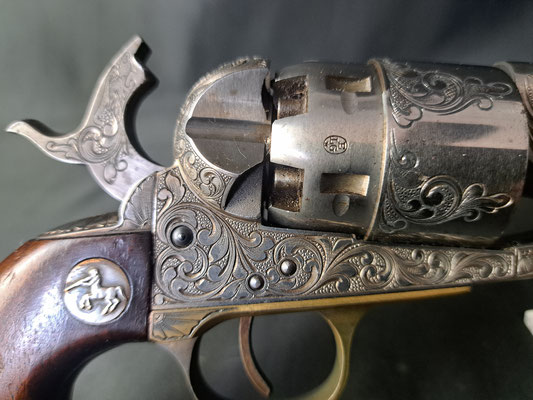 colt centaure modele 1860 gravé cal 44