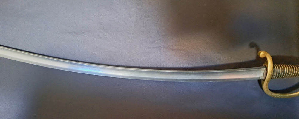 Sabre modèle 1829 de canonnier monté