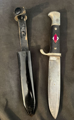 couteau HJ marquage RZM m7/13 sur la lame