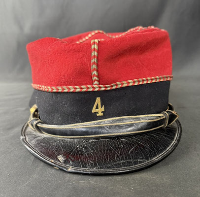 képi adjudant 4em régiment d'infanterie