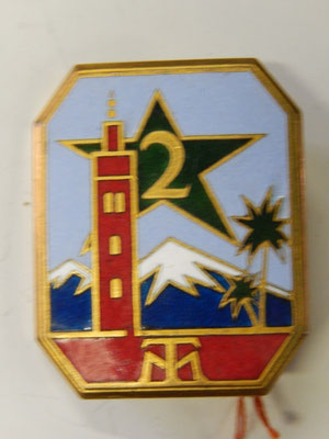 insigne 2 °RTM  . DPN43ROMdép     prix : 20 euros