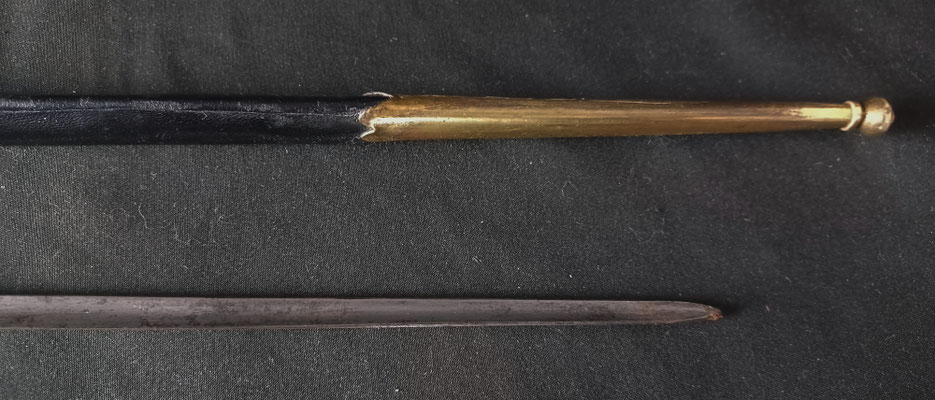 épée d’officier des poudres et salpêtres époque second empire   