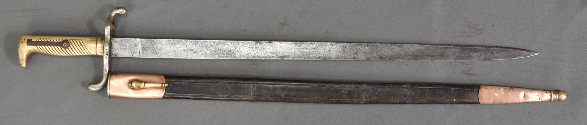 baïonnette prussienne s 71 de sortie lame gravée 