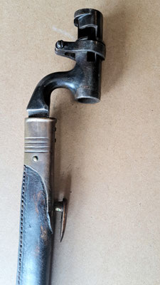 baïonnettte modèle  martini endfield 1876 à douille anglaise