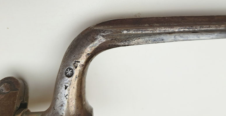 baïonnette autrichienne lorenz modéle 1854 long :560 mm .