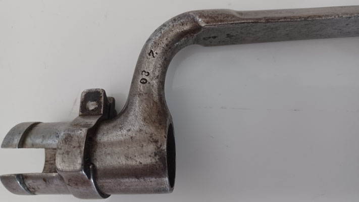 baïonnette a douille dreyse mle 1841 avec marquages et poinçons 