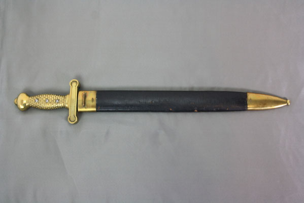 sabre glaive d'artillerie mle 1816 modifié poignée ecailles .