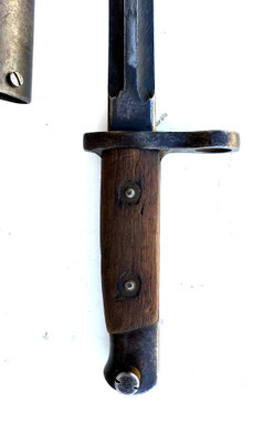 baionnette belge M1916 avec fourreau