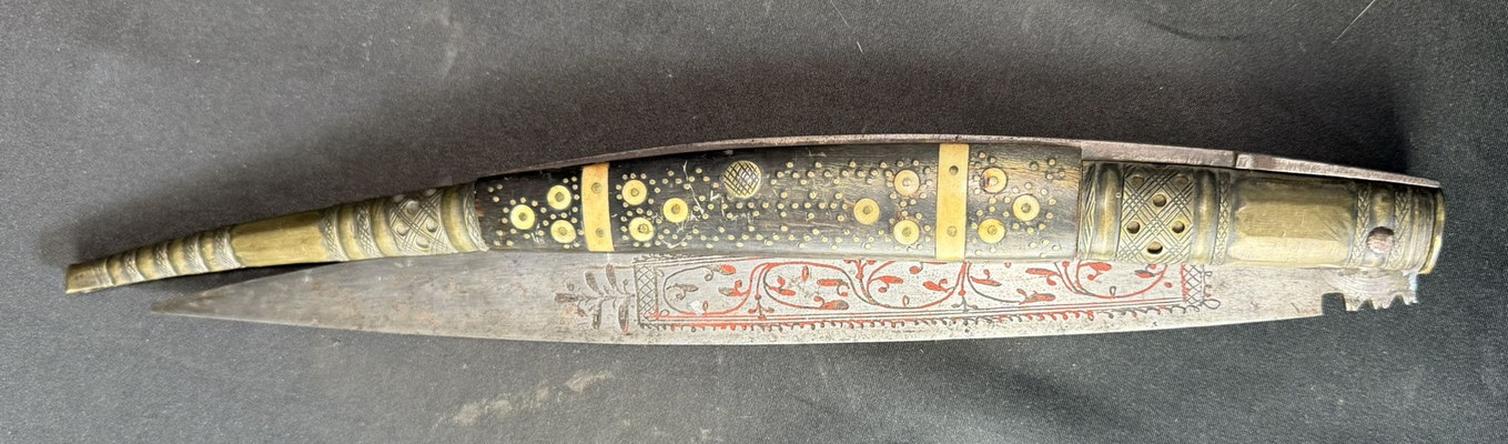 grand couteau navaja XIXeme