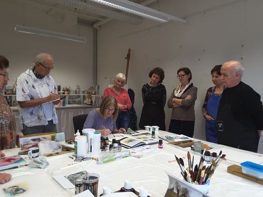 Workshop im Atelier