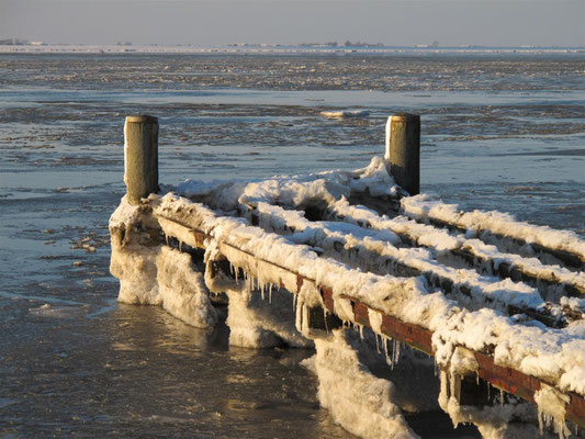 Eisbrücke Dockkoog - Husum Nordfriesland