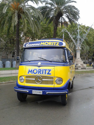 Moritz Beer Bulli in Barcelona