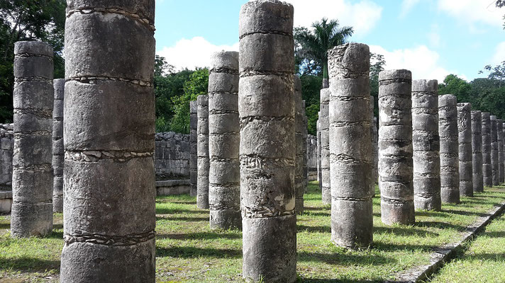 Maya Ruinen von Chichen Itza in Yucatan / Mexiko