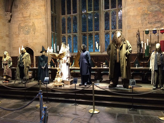 Harry Potter Studio Tour, Hogwarts Professoren