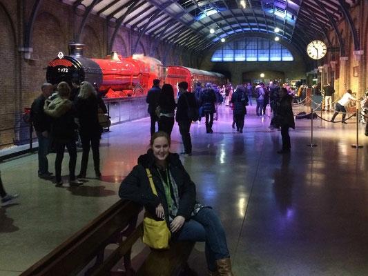 Harry Potter Studio Tour - Gleis 9 3/4