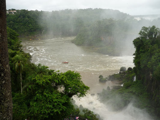 Iguazu Wasserfälle Argentinien, Upper und Lower Trail