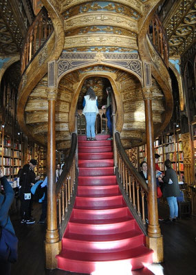 Harry Potter Buchhandlung Livraria Lello Porto