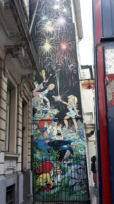 Nero, Comic Route, Brüssel