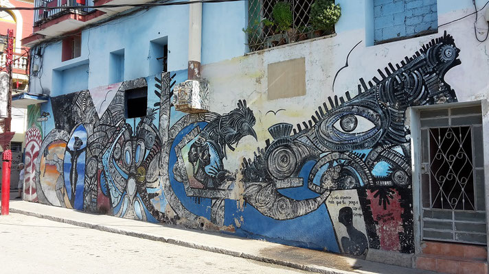 Callejon de Hamel, Havana, Cuba