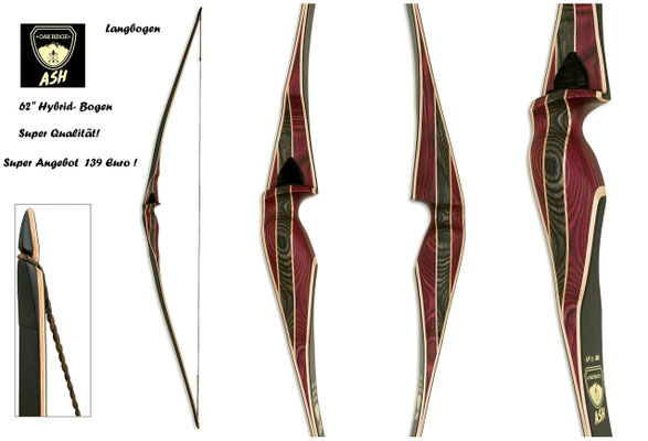 Hybridbogen Ash, 62"