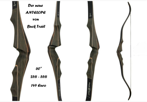 Schneller, zuverlässiger Jagdrecurve mit tiefem Schussfenster und Pistolengriff
