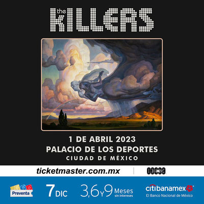 The Killers - 1 de abril 2023 - Palacio de los Deportes