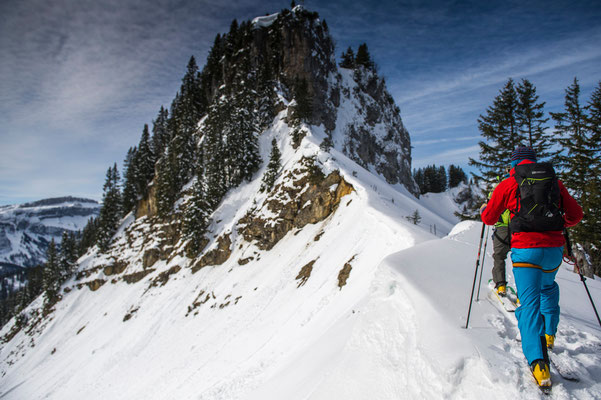 Skitour zum Beslerkopf (Fotoshooting für einStein-Consulting / Highland Camper)
