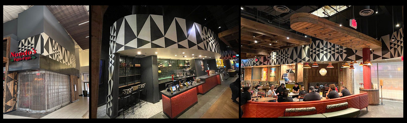 Nando's Peri Peri Chicken  Baltimore Maryland Commercial Mural
