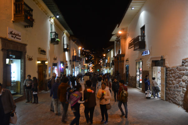 Nachts in  CUZCO