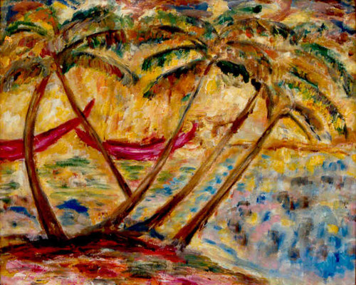 Pedro Meier – Ko Chang Island, Gulf of Thailand – Oil Painting on canvas, art Work by © Pedro Meier Artist Kunstmaler, Schriftsteller, Lyriker, Writer, Autor. Gallery Bangkok BACC. Niederbipp Bern – SIKART Zürich Visarte, ProLitteris. www.Autorenwelt.de 