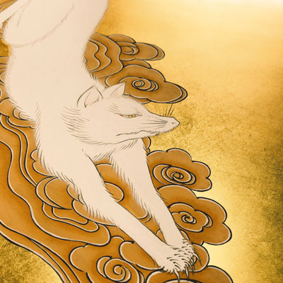 楽太鼓彩色 部分 ＜豊川稲荷 観音寺様＞2017