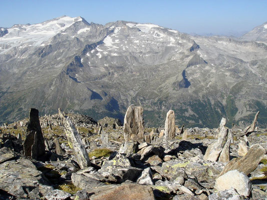 Blick vom Großen Hafner zur Hochalmspitze