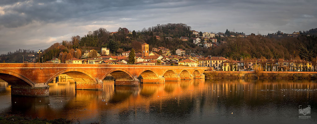 Piemonte 11a - San Mauro Torinese al tramonto